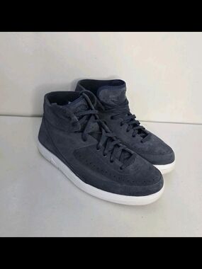 Air Jordan 2 Retro Deconstructed Thunder Blue Mens Nike Basketball Shoes Size 8